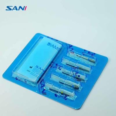 China 11mm Dental Bur Stainless Steel Diamond Bur Set For High Speed Handpiece zu verkaufen