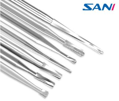 China Silver Dental Carbide Burs FG Zekrya 9mm Tungsten Carbide Burs In Dentistry for sale