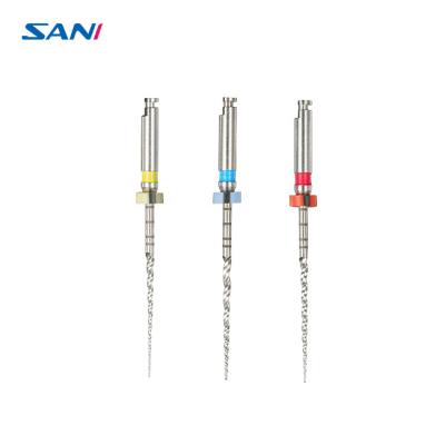 中国 適用範囲が広いTaper Rotary Endo Files、6pcs/Pack Rotary Endodontic Instruments 販売のため