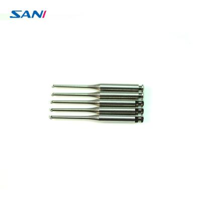 中国 OEM 5pieces/Box 8mm Endodontic Dental Diamond Burs Stainless Steel 販売のため