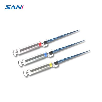 中国 黄色いDental 21mm Niti Rotary Endo Files For Root Canal Treatmant 販売のため