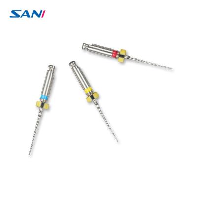 中国 子供のEndodontic 3pcs/Pack Niti Rotary Files ISO Certification 販売のため