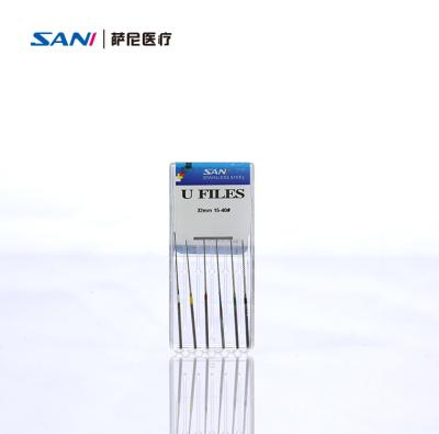 China 6pcs/o bloco U arquiva a endodontia, arquivo Endo With Ultrasonic Handpiece de Niti U à venda