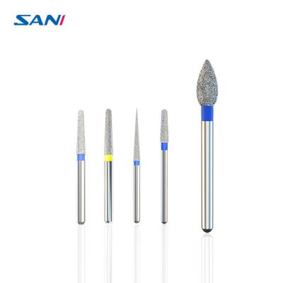 China Velocidad de acero inoxidable polaca dental Handpiece de la oficina 11m m FG Diamond Bur Set For High en venta