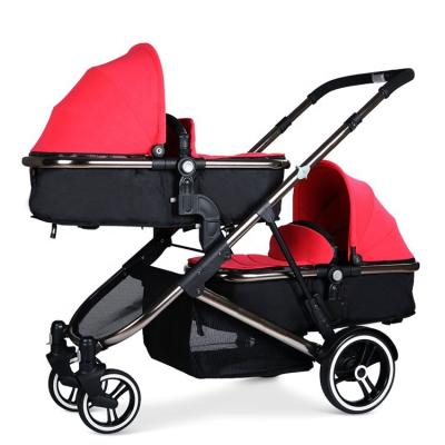 China New ; Fashion ; Purorigin Twin Baby Stroller Twin Lightweight Double Double Travel Stroller for sale