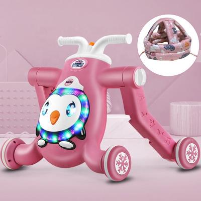 China Adjustable; Who respects the environment; Purorigin 2022 new multifunctional 3 in 1 anti rollover baby walker with wheels for sale