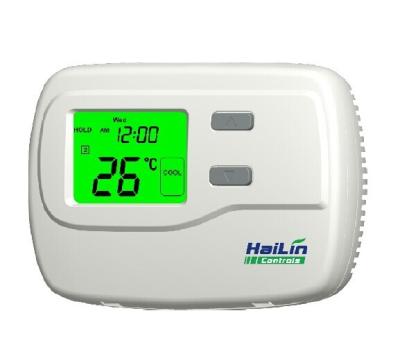 China Weiß 5+2 Tagesprogrammierbarer Thermostat 24 Volt, justierbare Zyklusrate zu verkaufen