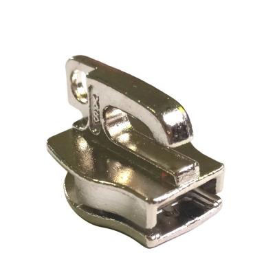 China Sale #10 Manufacturer Special Metal Zipper Luggage Zipper Single Keyhole Slider Nickel Free for sale