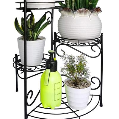 China New Arrival Simple Design Metal Plant Stand Flower Pot Stand Holder Stand Display Eco-friendly for sale