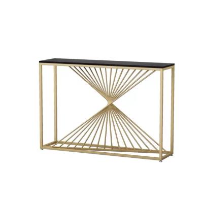 China Modern Design Customized Luxury Marble Console Table For Living Room Furniture for sale