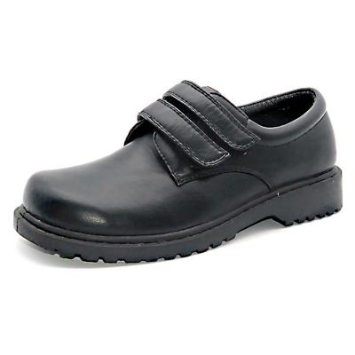 China Best Quality Anti-Smell Top Brands Big Promotion Factory Kids Black School Shoes for sale