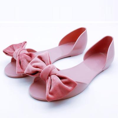 China Durable/Comfortable/Health/Breathable Newest Design Women Jelly Shoes Plastic Sandals for sale