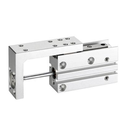 China Hotels MXH Series MXH Compact 1640 Pneumatic Guide Block Pneumatic Actuator Penumatic Double Linear Acting Cylinder Pneumatic for sale