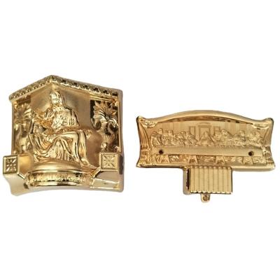 中国 The Fine Quality Coffin corner Accessories Hardware Coffin And Casket Handles Model 9# 販売のため