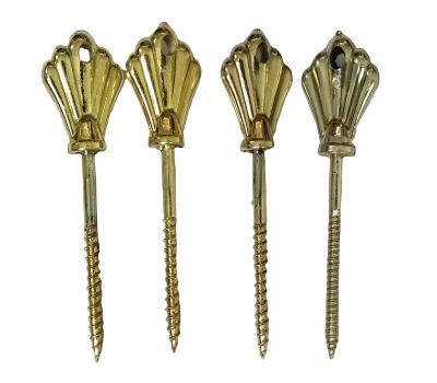 Chine Funeral manufacture Ornaments COFFIN ACCESSORIES SCREW 1# Coffin CORNER Casket Handle à vendre