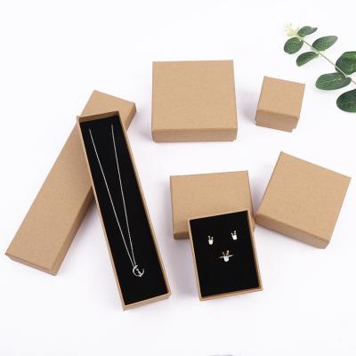 China High Quality Custom Logo Luxury Box Christmas Gift Packaging Box Ring Necklace Earring Gift Packaging Jewelry Package for sale