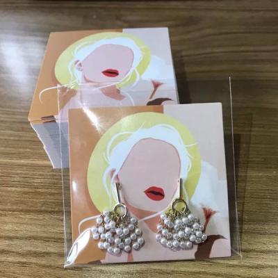 China 2021 Custom Paper Printing Hanging Cards Logo Jewelry Packaging, Guciearrings Newest Earring Card Display Earring Cards Earring Cards for sale