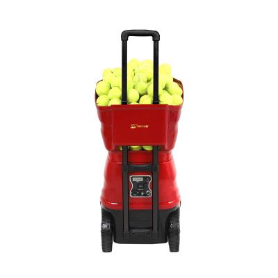 China Self Programming Portable SIBOASI Tennis Ball Cannon Trainer Machine T1600 for sale