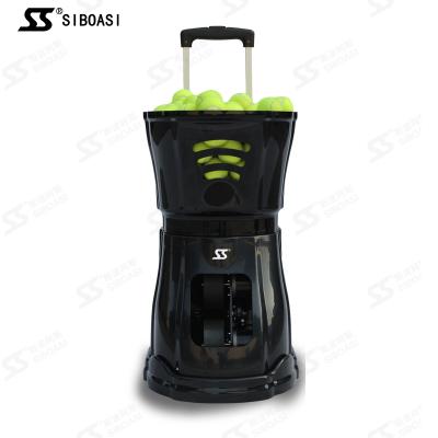 China SIBOASI S3015 tennis ball shooting serving machine for promotion #tennis ball shooting machine 150balls for sale