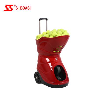 China China Factory SIBOASI W7 Smart Automatic Tennis Ball Launcher Machine 160pcs for sale