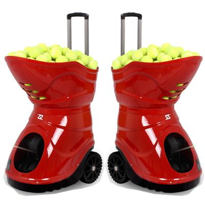 China professional tennis ball shooting machine sports shooter for sale from factory supplier W7 160pcs for sale