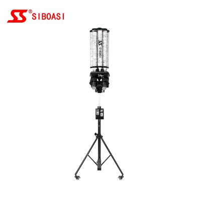 China Best Selling SIBOASI Vertical Badminton Shuttlecock Server Machine with S4025 Battery for sale