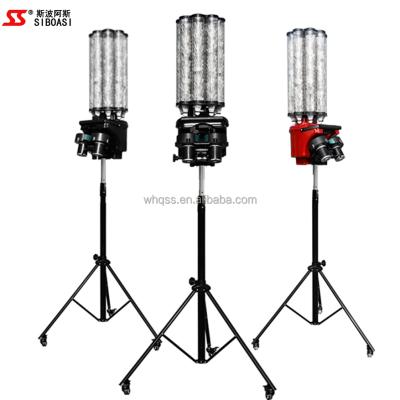 China SIBOASI Family Club Use Badminton Shuttlecock Vertical Thrower Trainer Machine S3025 for sale