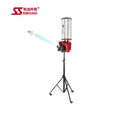 China New Style Fixed Point Shuttlecock S3025 Badminton Machine Supplier 180pcs for sale