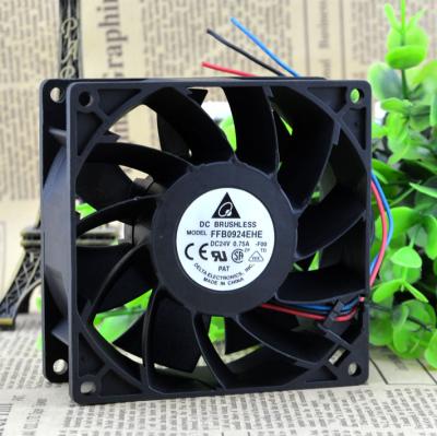 China High quality FFB0924EHE 24V 0.75A 2-wire or 3-wire fan 92*92*38 inverter 92*92*38MM for sale