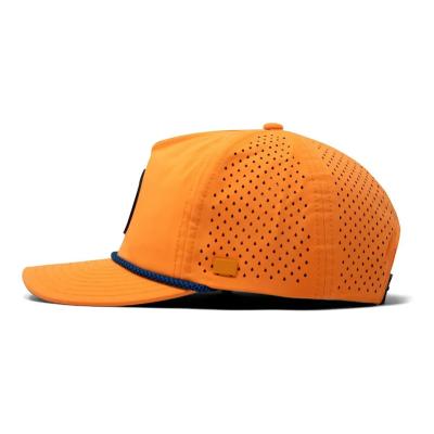 China breathable & Waterproof Custom Rubber Patch Laser Cut Custom Fitted Patch Baseball Cap for sale