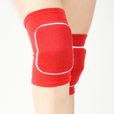 China Adult knitted breathable dance kneepads with thermal elastic adjustment for outdoor sports kneepad for sale