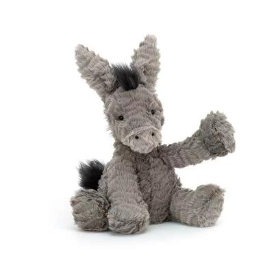 China Custom Kawaii Donkey Stuffed Plush Toy Cute Kid Toy Pillow for sale