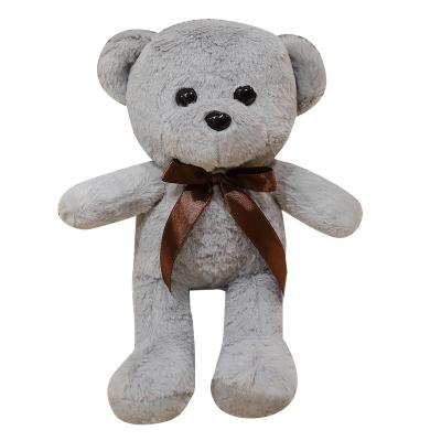 China Custom Wholesale Custom Plush Stuffed Bow Tie Mini Teddy Bear Mascot Plush Stuffed Toy for sale