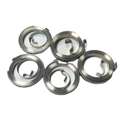 China OEM 301 stainless steel power coil spring spiral for vegetable cleaver machine garlic cleaver spring for sale