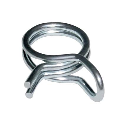 China Double Stainless Steel Wire Stainless Steel Filter Clamp Pipe Clip Clamps for sale