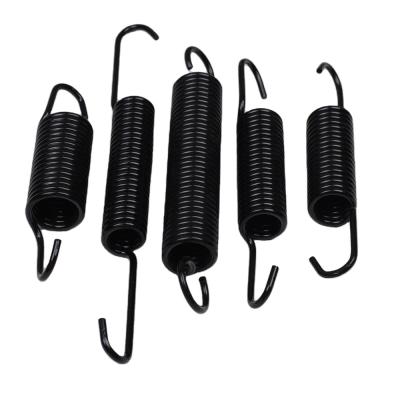 China Hot Selling Double Coil Hook Stainless Steel Tension Spring with Loop and Hook for sale