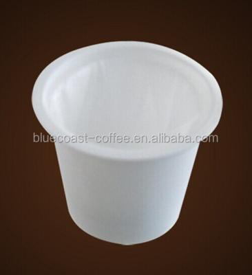 China Sustainable Empty Plastic Coffee Capsule Cup Hot Sale In Canada Market for sale