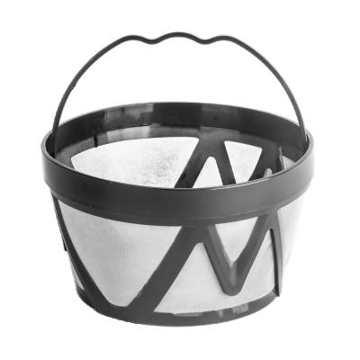 China Viable iCafilas Reusable Coffee Filter Basket Stainless Steel Mesh For Mr. Coffee Brewers Machine With Spoon for sale