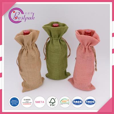 China Decorative Recyclable Wine Bags for sale