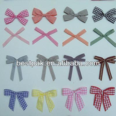 China 2019 simple face satin ribbon decorationcolorful small butterfly bow for sale