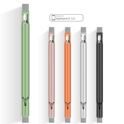 China High quality suitable for iPad 10.2 pro10.5 elastic sleeve pen case new thumb protector capacitive air3 pen for apple pencil 1/2 for sale