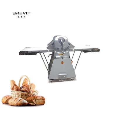 China Best Catering BREVIT Commercial Use Puff Pastry Pizza Table Top Dough Sheeter Low Price For Baklava Phyllo Kneader for sale