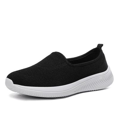 China 2020 Wholesale Anti-slippery Ladies Lightweight Loafers Slip On Tennis Sports Walking Shoes Women Sneakers for sale