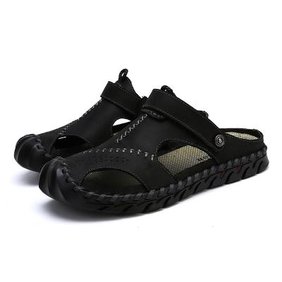 China Deodorization 2020 Summer High Quality Outdoor Lightweight Comfortable Casual Breathable Amazon Amazon Sports Men's Leather Sandals for sale