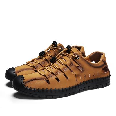 China 2020 Summer Hot Outdoor Light Weight Fashion Comfortable Casual Cool Breathable eBay Sports Men's Leather Sandals for sale