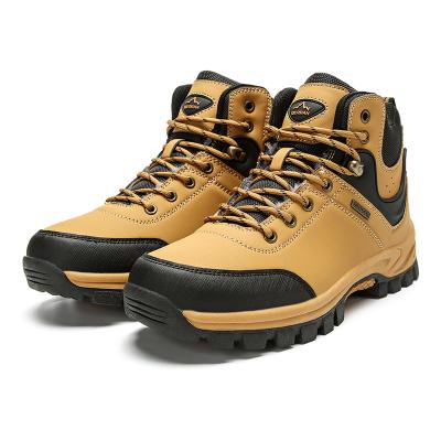 China Waterproof Men Hiking Boots Winter Fashion Warm Boots Sport Outdoor Wholesale Industrial Mesh Shoes Snow Black Unisex High Top Shoes for sale