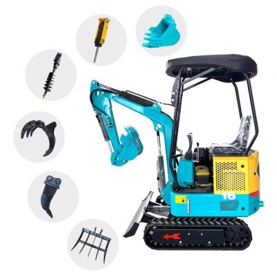 China Building Material Stores Manufacturer Supply Low Fuel Consumption RC Hydraulic Crawler Mini Excavator for sale