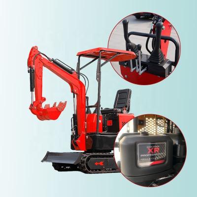 China Building Material Newest Mini Loader Exavators 1T Smallest Stores AC10 Micro Hydraulic Retro Escavator Machine On Sale 8.8KW Diesel Mini Diger for sale