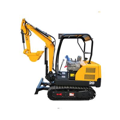 China Construction Material Stores Mini Excavators With Wide Operating Internal Modern Hydraulic Crawler Extends for sale