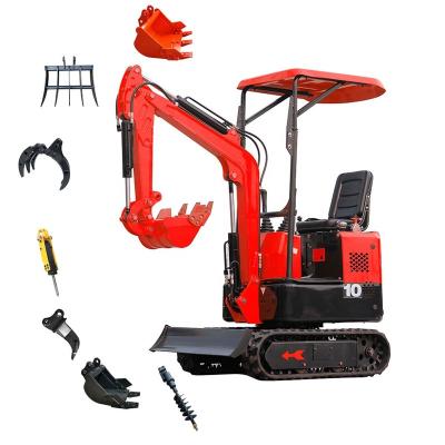 China Construction Material Stores China Hydraulic Mini Exavatorr Digger Excavators With Small Hydraulic Quick Coupler for sale